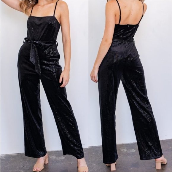 Its Time To Party Sparkly Jumpsuit! - Picture 3 of 7